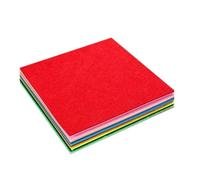 Tejido De Fieltro Juego de tela for patchwork costura, 40 piezas fieltro no tejido 1 mm, colores y varios tamaños, cm/15,75 pulgadas(30x30cm)