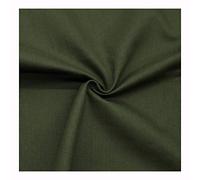 Tejido de Mezclilla de Algodón de Colores Sin Elasticidad Sarga Gruesa Hacer Pantalones de Ropa Tela de Bricolaje Para Diseño de Ropa,150cm de Ancho(Color:ejercito verde)