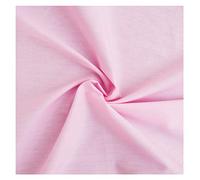 Tejido de popelín 100% algodón - Disponible en más de 20 colores - Se vende por piezas - Telas para manualidades (3m x 1m46, Rosa)