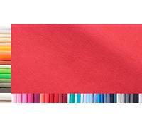 Tejido de puños XXL por metros|doble: 75 cm ancho|simple: 150 cm ancho|Color: 20 Rojo frambuesa|0,25 m largo|96% algodón, 4% elastán|más de 50 colores a elegir|Jersey|1buy3