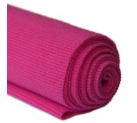 Tejido de punto acanalado, cintura y puños de cuello (110x50cm, Rose 12)