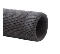 Tejido de punto elástico acanalado, Puño de canalé punto 7x39 cm Accesorio costura DIY multicolor(Grey)