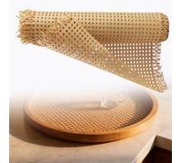 tejido de ratán Hoja De Respaldo De Ratán, Rollo De Malla De Ratán, Material De Azote Para Muebles Y Decoración De Interiores, Colcha De Panel De(L 3.0m,W 77cm)