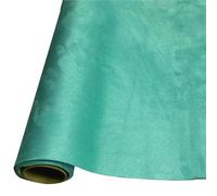 Tejido de terciopelo, Tela for revestimiento de techo coche, ante autoadhesivo, multicolor, 50cmx0,2-5m, 0,6mm(Ti Blue,50cm x 500cm)