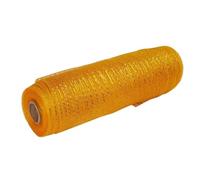 Tejido de tul en rollo Rollo de tela, Deco Mesh Ribbon Multicolor 10 inch x 10 yards For DIY Crafts Wreaths And Holiday Decor(Golden)