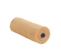 Tejido de tul en rollo Rollo de tela, Deco Mesh Ribbon Yarn Roll Multicolor 26cm x 914cm Mesh Craft Ribbon(Yellow1,W 10.2" x L 359.8" (1 Panels))