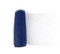 Tejido de tul en rollo Rollo de tela, Mesh Yarn Roll For Veiling Millinery And DIY Hair Accessories Multicolor 25CM 45CM(Blue,1METER-45CM)