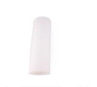 Tejido de tul en rollo Rollo de tela, Mesh Yarn Roll For Veiling Millinery And DIY Hair Accessories Multicolor 25CM 45CM(White,1METER-25CM)