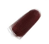 Tejido de tul en rollo Rollo de tela, Mesh Yarn Roll For Veiling Millinery And DIY Hair Accessories Multicolor 25CM 45CM(Brown,1METER-45CM)
