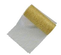 Tejido de tul en rollo Rollo de tela, Mesh Yarn Tulle Roll Multicolor 15cm x 10yd(Yellow1)