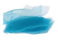 Tejido de tul en rollo Rollo de tela, Multicolor Deco Mesh Ribbon Yarn Roll 2m x 160cm For Wedding Decor DIY Crafts And Curtain(Lake Blue)