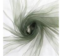 Tejido de tul en rollo Rollo de tela, Multicolor Deco Mesh Ribbon Yarn Roll 2m x 160cm For Wedding Decor DIY Crafts And Curtain(Green)