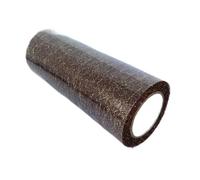 Tejido de tul en rollo Rollo de tela, Tulle Mesh Fabric Roll Polyester 9.2m By 15cm Multicolor For DIY Wedding Party Decoration(Coffee)