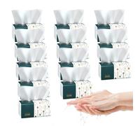 Tejido facial de 4 capas de tejido facial, tejido de papel suave, paquete de malla metálica para uso diario | Servilleta para el hogar, viajes y alergias -Rief Safe & Lotion para cocina de nariz