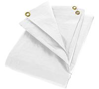 Tejido lona 4 x 7 m blanco 180 g/m² 450407