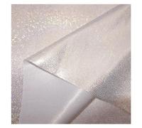 Tejido metalizado con purpurina, Tela de poliéster con purpurina iridiscente brillante, varios tamaños, muñeca for fiesta boda, bricolaje(14,100CMx150CM)