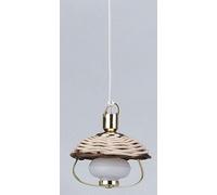 Tejido Que cuelga la lámpara de Queroseno lámpara - luz Kahlert 10537 - Muñeca Mini Accesorios