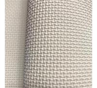 Tejidos Impermeables de Caucho de cloropreno, 2mm T Shape Grain SBR Neoprene Sewing Fabric - Waterproof, Windproof, Diving, Shockproof(White 50x140cm,2mm)