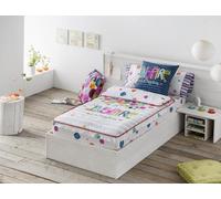 Tejidos JVR - Saco Nórdico Infantil Joy, con Relleno y Funda de Almohada - Unido a la Bajera con Cremallera. (Cama 90)