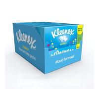 Tejidos Kleenex Family - 1280 pañuelos - 10 x 128 piezas - Caja de regalo