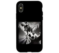 Tejón En Carretera con Bosque Misterioso Carcasa para iPhone X/XS