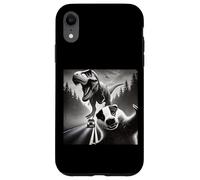 Tejón En Carretera con Bosque Misterioso Carcasa para iPhone XR