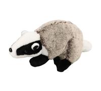 Tejón Relleno: Juguete De Peluche De 6,29 X 6,29 X 14,17 Pulgadas, Muñeco De Peluche Suave Y Duradero, Diseño De Transporte | Lindo Compañero Decorativo Para Niños Sofá Dormitorio Tiempo De Ju