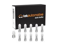 Tek Automotive 286 Car Bulbs 286 Bulb Car Dashboard Panel Light Bulbs 12V 1.2W W2x4.6D Capless - Box of 10Panel Light 12V 1.2W W2x4.6D Capless - Box of 10 Y
