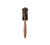 Tek Cepillo Redondo de Madera de Caoba con Cerdas de Jabalí Reforzadas - 45 mm