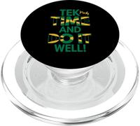 tek Yuh Tiempo Y Hazlo Bien Proverbios Jamaicanos Y Significado PopSockets PopGrip para MagSafe