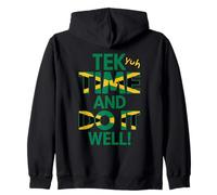 tek Yuh Tiempo Y Hazlo Bien Proverbios Jamaicanos Y Significado Sudadera con Capucha