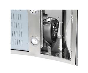 TEKA 1/N1 - Kit de Recirculación, para Filtros Convencionales con Cubretubos, con Soportes de Anclaje y Filtros de Carbón Activo, Fácil Instalación, Color Acero Inoxidable