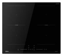 Teka 112520058 - Placa de Inducción IBF 66100 DSS BK 60 Cm 4 Zonas 9 Niveles de Potencia Negro