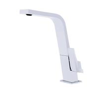 Teka 33915020W - Grifo IC 915 Monomando Caño Alto Plano Giratorio Blanco