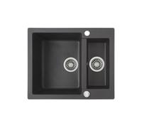 Teka Clivo fregadero de granito 61x49.5 cm gris/grafito/ónix 40148030