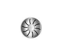 TEKA Colador de Cesta Manual para Fregadero, Acero Inoxidable, Compatible con Desagües de Cocina, Colador de cesta HELIXPRO AUTO (1U) - Modelo Basket Strainer HelixPro Auto