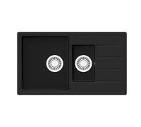 Teka Comfor TQ fregadero de granito 76x44 cm gris/grafito/ónix 115380000