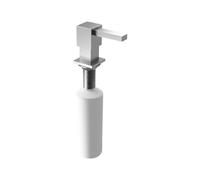 Teka - Dispensador de Jabón Minimalista para Fregaderos, se Adapta al Diseño de Cualquier Cocina, Complemento para tu Fregadero, Color Acero Inoxidable