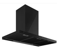 Teka DSH 986 BK - Campana Decorativa de Pared de 90 Cm 3 Velocidades + Intensiva Clase A Negro