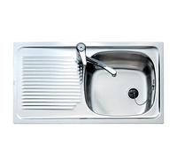 Teka E-50 800.440 1C 1E Fregadero encastrado bajo encimera Rectangular Acero inoxidable