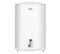 Teka EWH50D Slim - Termo Eléctrico de 47 L, con Instalación Vertical/Horizontal, Tarjeta Smart Control, con Termómetro y Válvula de Seguridad, Color Blanco