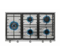 Teka EX 90.1 5G AI AL DR LEFT CI - Placa de Gas Butano 86 Cm 5 Fuegos Inox