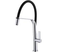 Teka FO grifo de cocina de pie cromo-negro 62997020FN