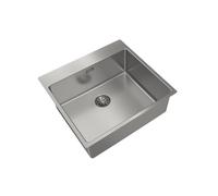 Teka Forline fregadero de acero con sifón 54x51 cm acero 115000082