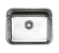 TEKA Fregadero Bajo Encimera 1 Seno - 53x43x20 cm - Acero Inoxidable SilentSmart BE 50.40 Plus