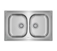 Teka Universe 80 R-Xp 2C Inox - Fregadero 80Cm