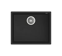 Teka - Fregadero Tegranite Square 50.40 Color Black Ref 115230020 Mueble De 60 Cm