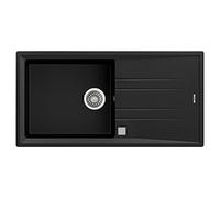 Teka - Fregadero Tegranite Stone 1C 1E Auto Color Carbon Ref 115330008 Mueble De 60 Cm Reversible