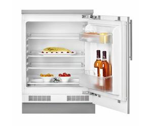 Teka Frigorífico Integrable de 1 Puerta, Termostato Manual, 3 Estantes Safety Glass, Luz LED, Puertas Reversibles, Descongelación Manual,128 Litros, RSL 41150 BU EU