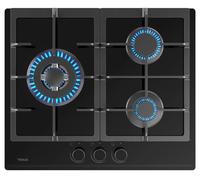 TEKA GBC 63110 KBN NAT - Placa de gas natural con 3 zonas de cocción